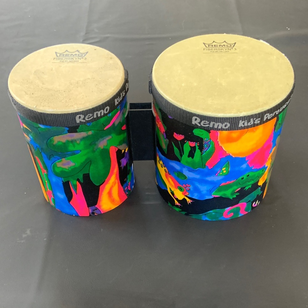 Kids Percussion Bongos - Colorful Design